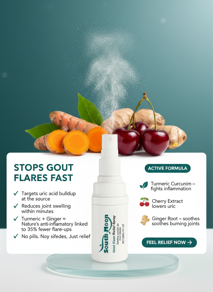Olea South Moon Gout Flare Comfort Spray