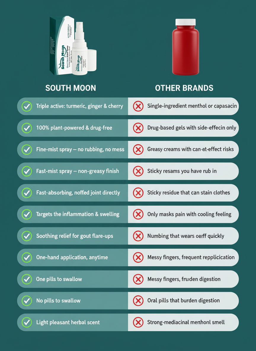 Olea South Moon Gout Flare Comfort Spray